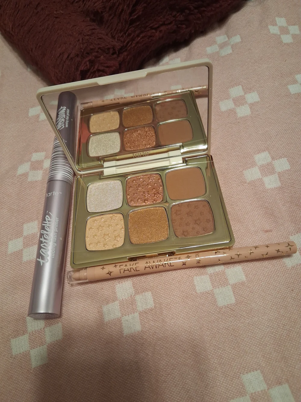 tarte Warm Neutral Mini Eyeshadow Palette — Gold & Brown Tones